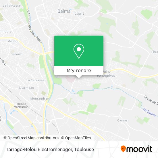 Tarrago-Bélou Electroménager plan