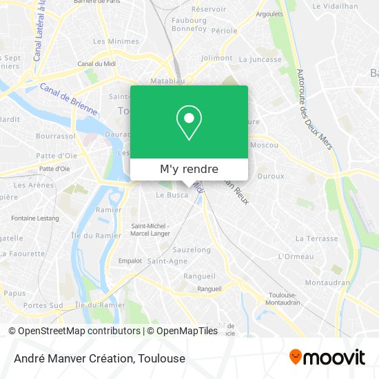 André Manver Création plan