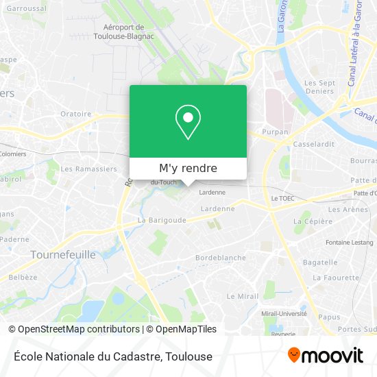 École Nationale du Cadastre plan