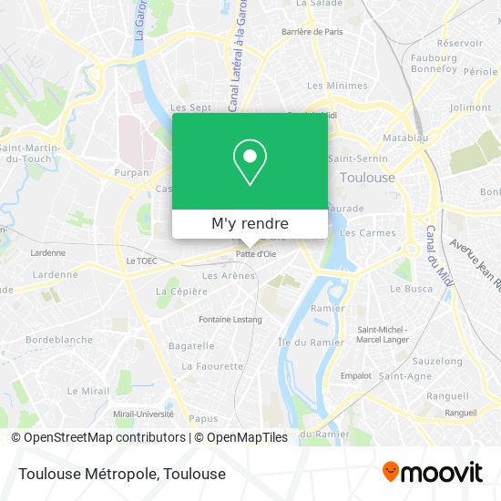 Toulouse Métropole plan