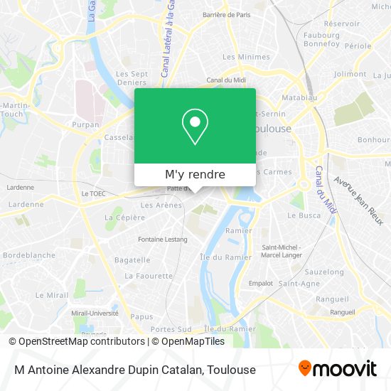 M Antoine Alexandre Dupin Catalan plan