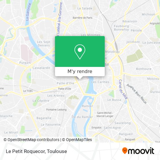 Le Petit Roquecor plan