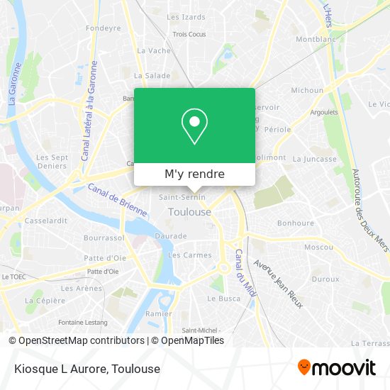 Kiosque L Aurore plan