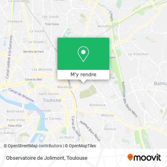 Observatoire de Jolimont plan