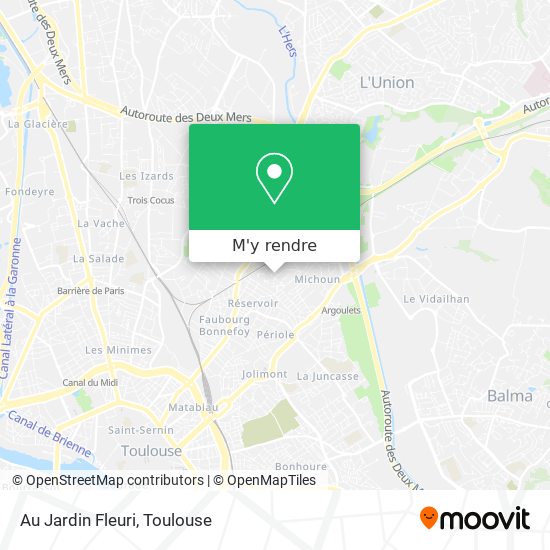 Au Jardin Fleuri plan
