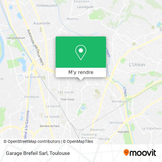 Garage Brefeil Sarl plan
