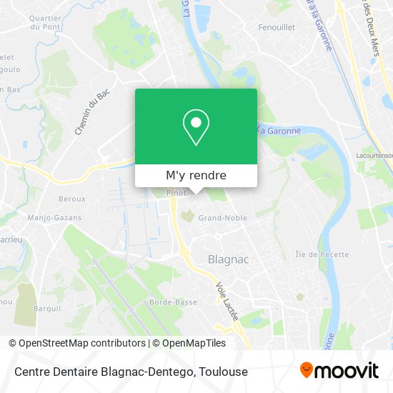 Centre Dentaire Blagnac-Dentego plan
