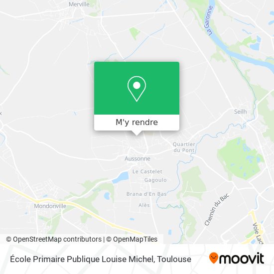 École Primaire Publique Louise Michel plan