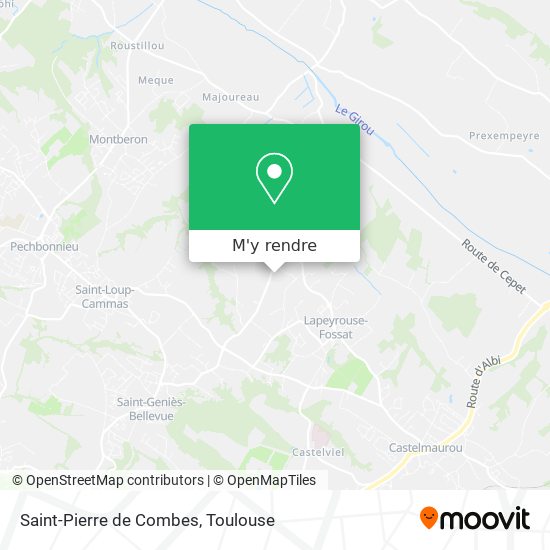 Saint-Pierre de Combes plan