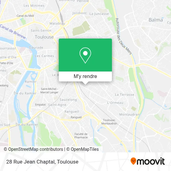 28 Rue Jean Chaptal plan