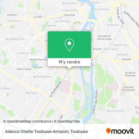 Adecco Onsite Toulouse-Amazon plan