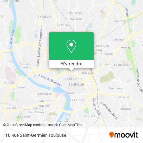 16 Rue Saint-Germier plan