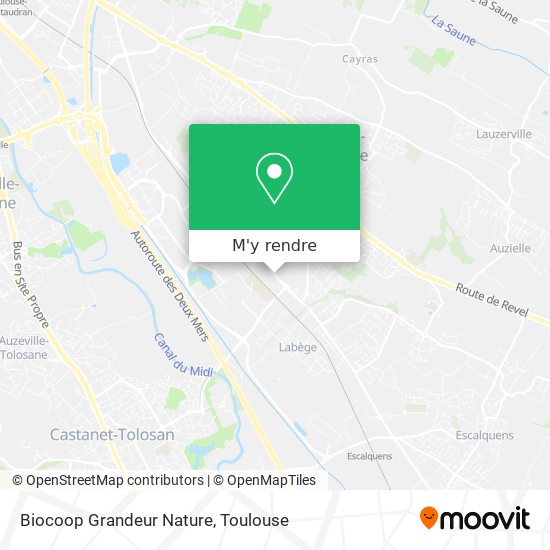 Biocoop Grandeur Nature plan