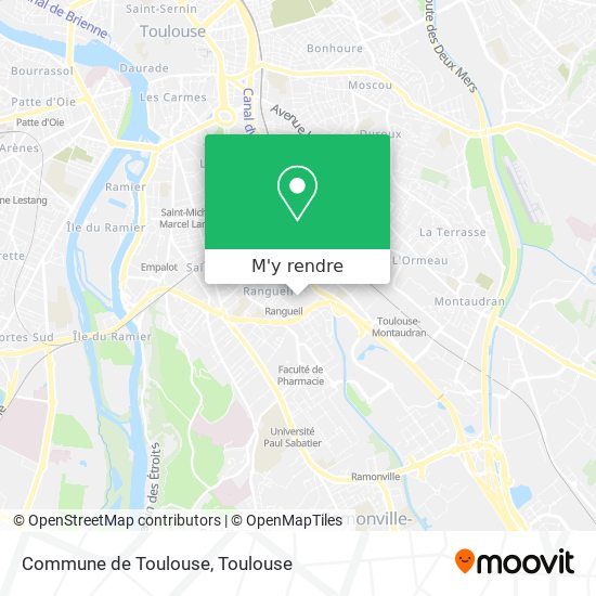 Commune de Toulouse plan
