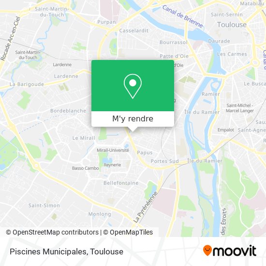 Piscines Municipales plan