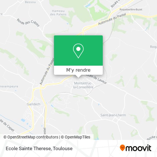 Ecole Sainte Therese plan
