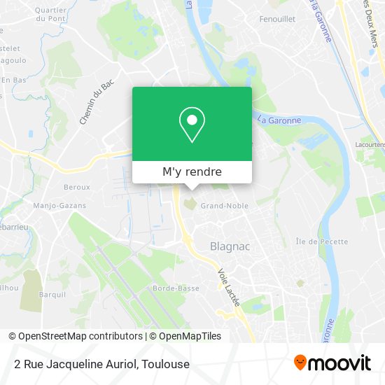 2 Rue Jacqueline Auriol plan
