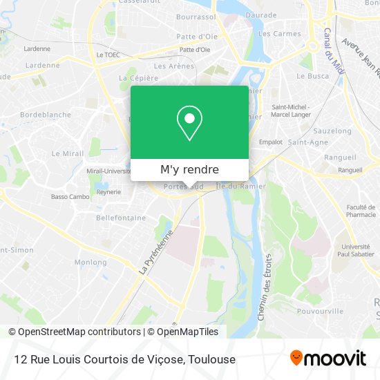 12 Rue Louis Courtois de Viçose plan
