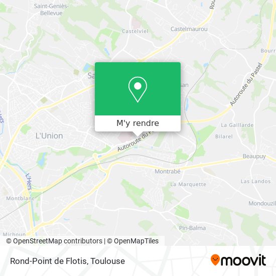 Rond-Point de Flotis plan