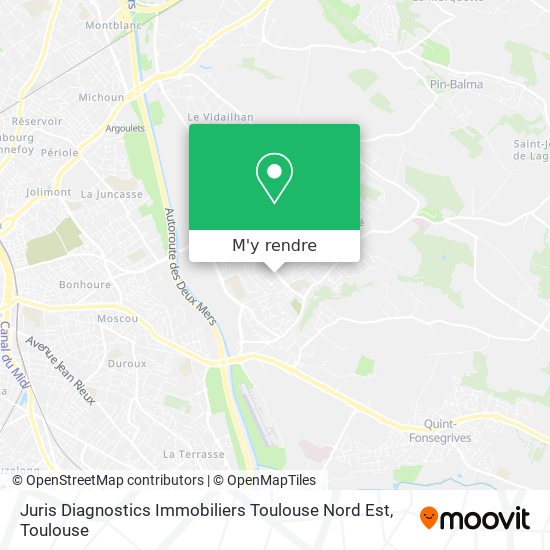 Juris Diagnostics Immobiliers Toulouse Nord Est plan