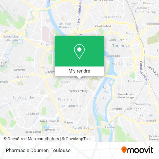 Pharmacie Doumen plan