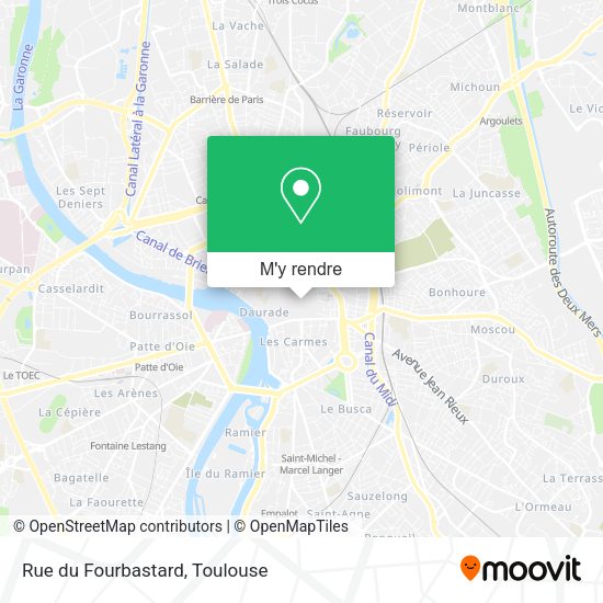 Rue du Fourbastard plan