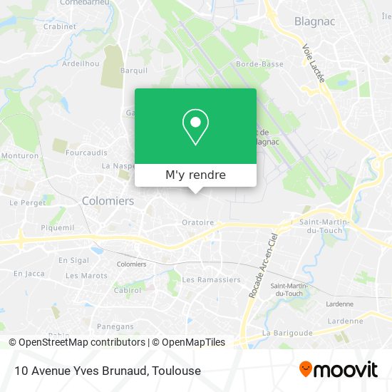 10 Avenue Yves Brunaud plan