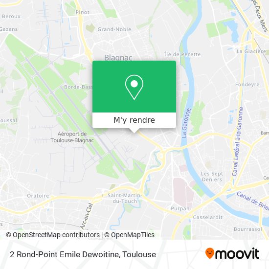 2 Rond-Point Emile Dewoitine plan