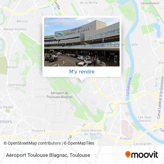 Aéroport Toulouse Blagnac plan