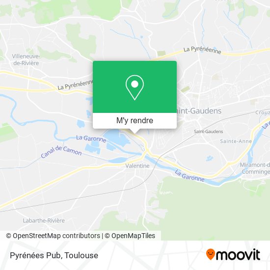 Pyrénées Pub plan