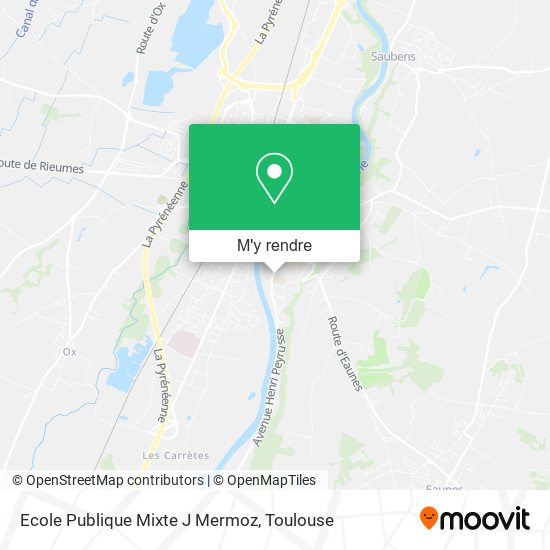 Ecole Publique Mixte J Mermoz plan