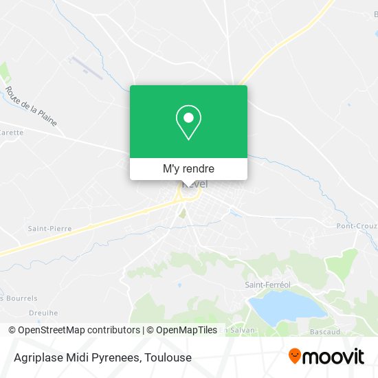 Agriplase Midi Pyrenees plan