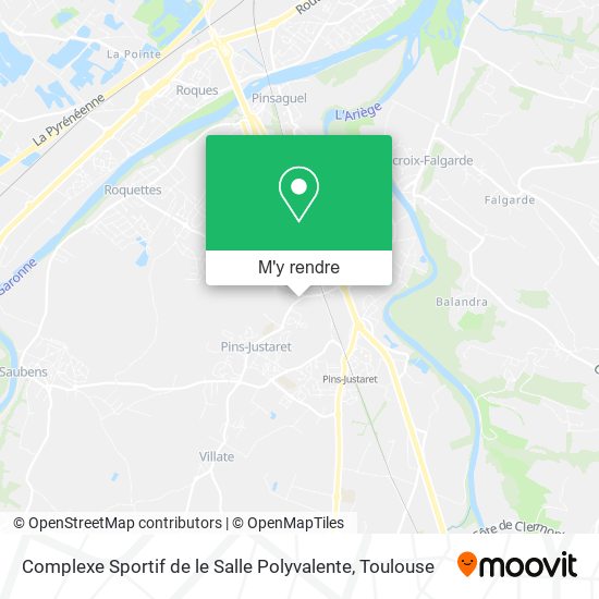 Complexe Sportif de le Salle Polyvalente plan