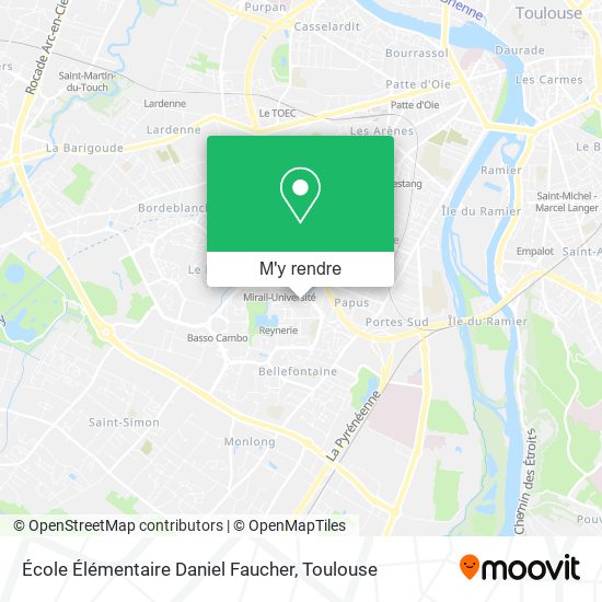 École Élémentaire Daniel Faucher plan