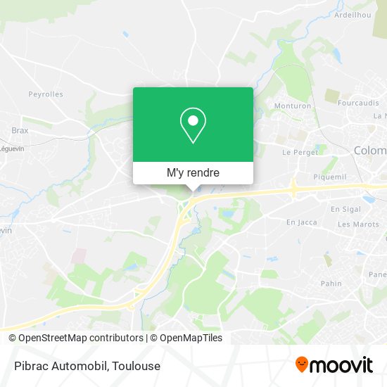 Pibrac Automobil plan