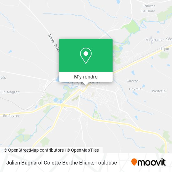 Julien Bagnarol Colette Berthe Eliane plan
