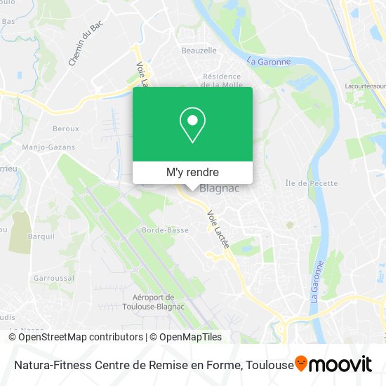 Natura-Fitness Centre de Remise en Forme plan