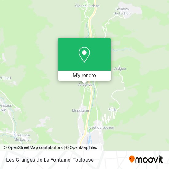 Les Granges de La Fontaine plan