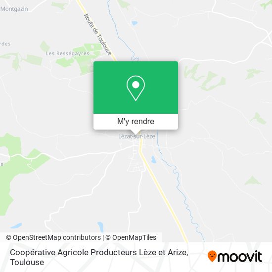 Coopérative Agricole Producteurs Lèze et Arize plan