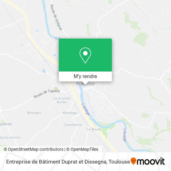 Entreprise de Bâtiment Duprat et Dissegna plan
