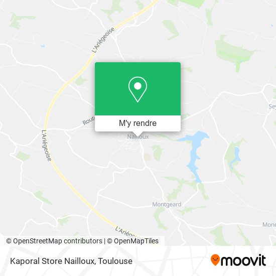 Kaporal Store Nailloux plan