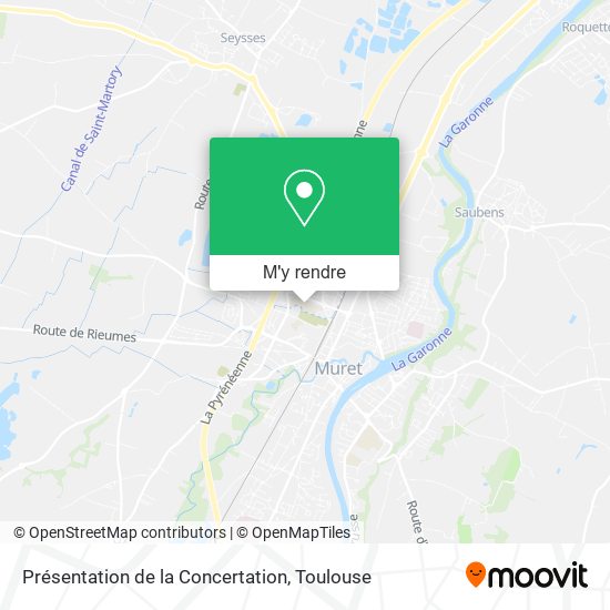 Présentation de la Concertation plan