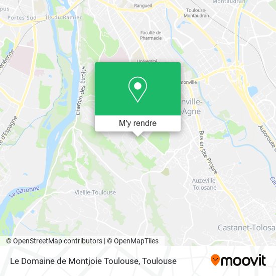 Le Domaine de Montjoie Toulouse plan