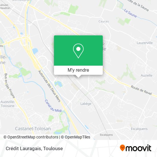 Crédit Lauragais plan