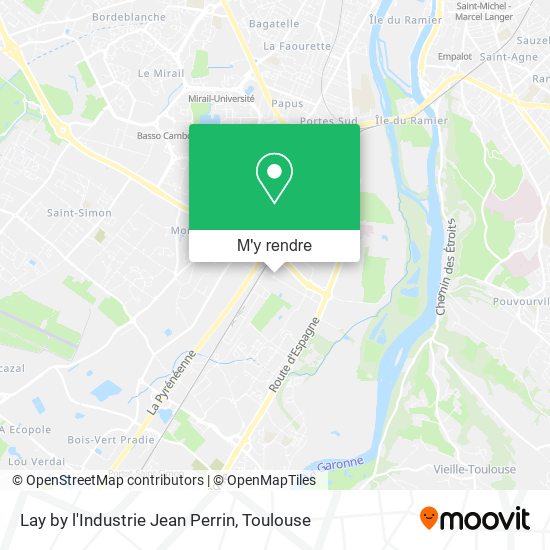 Lay by l'Industrie Jean Perrin plan