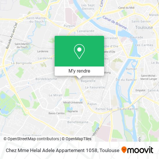 Chez Mme Helal Adele Appartement 1058 plan