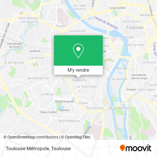 Toulouse Métropole plan