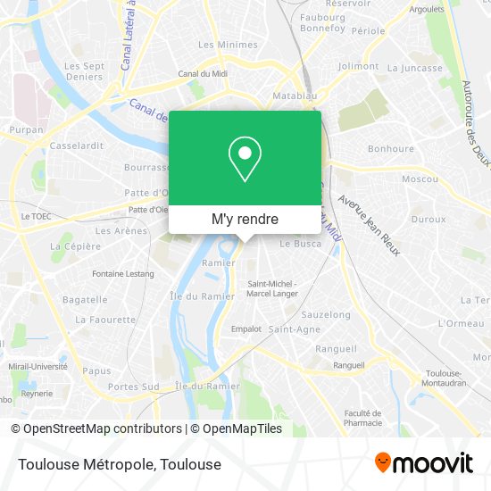 Toulouse Métropole plan