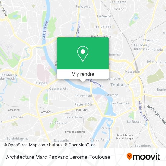 Architecture Marc Pirovano Jerome plan