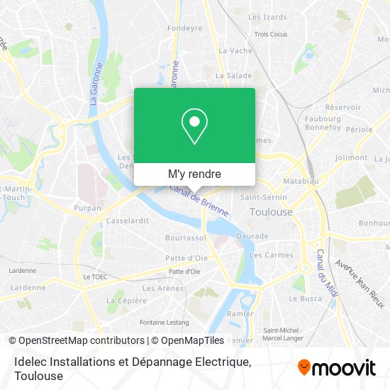 Idelec Installations et Dépannage Electrique plan
